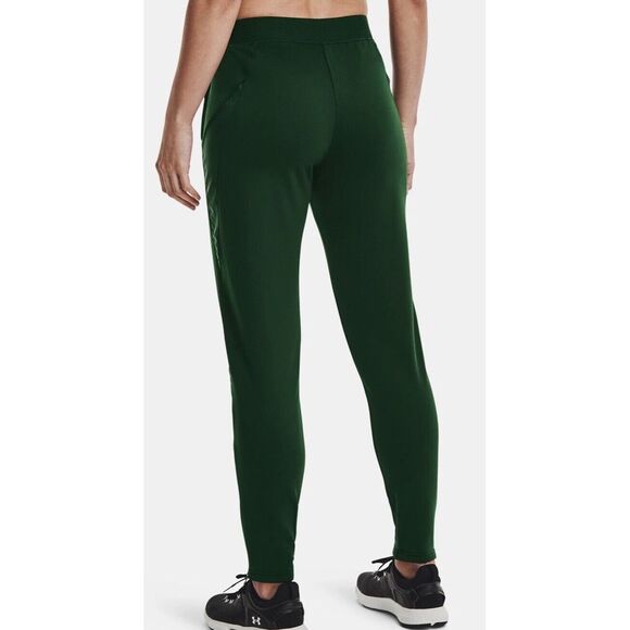 Under Armour Women's UA Command Warm Up Pants 1360766-301 Forest Green XL NWT - Picture 2 of 16